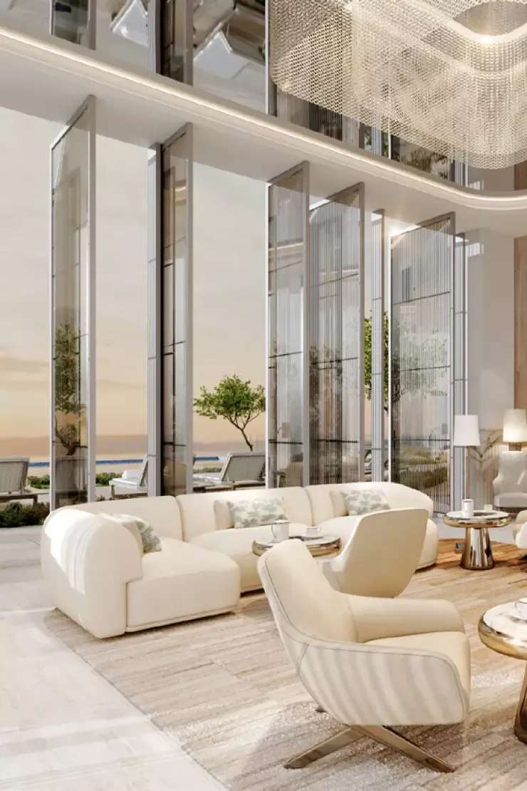 The Pier Residences: interior living, photo 6 of 11