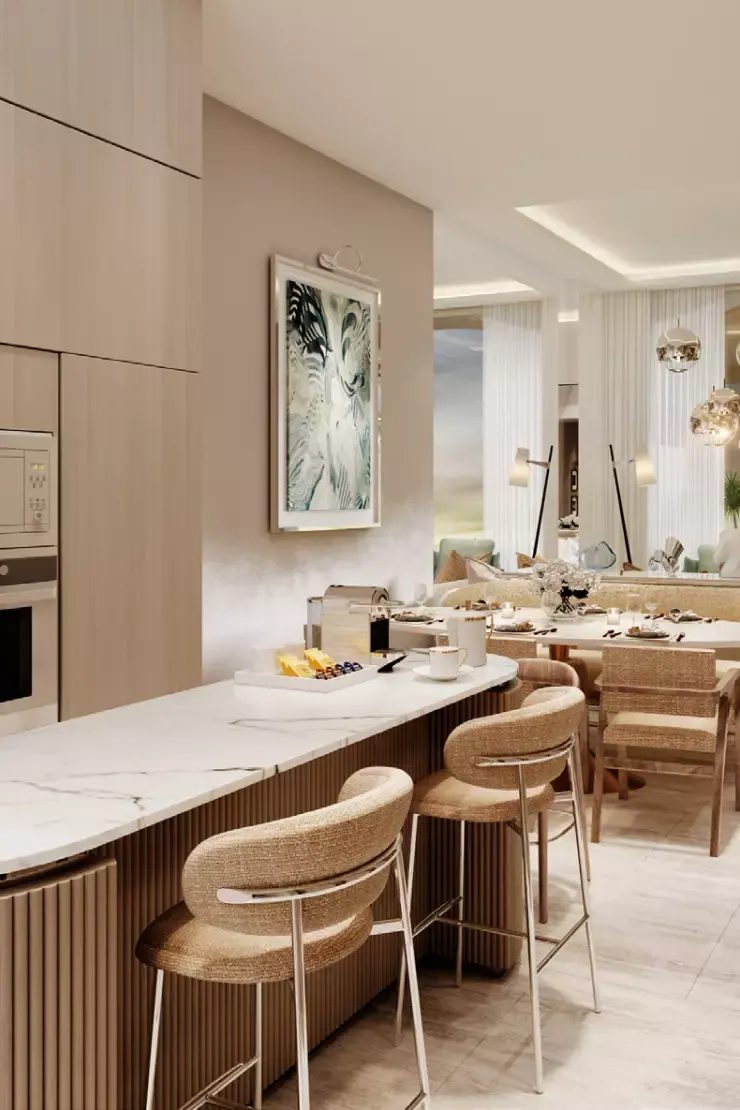 The Pier Residences: interior kitchen, photo 7 of 11