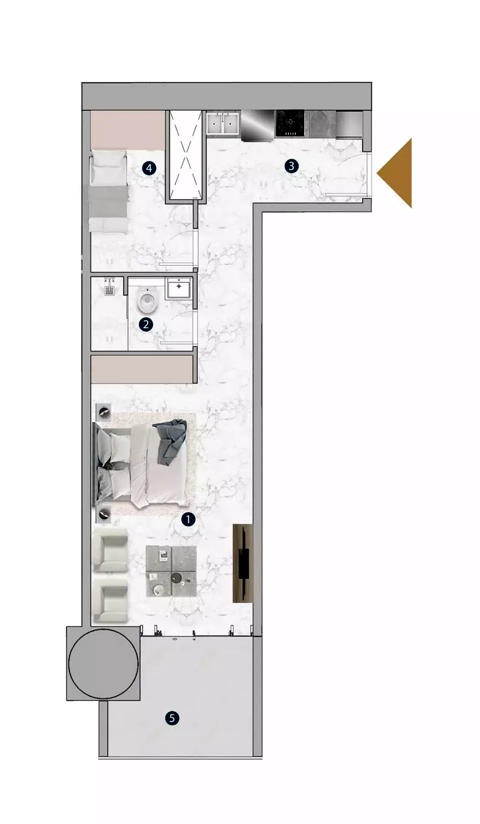 Franck Muller Vanguard: floorplan, photo 12 of 12