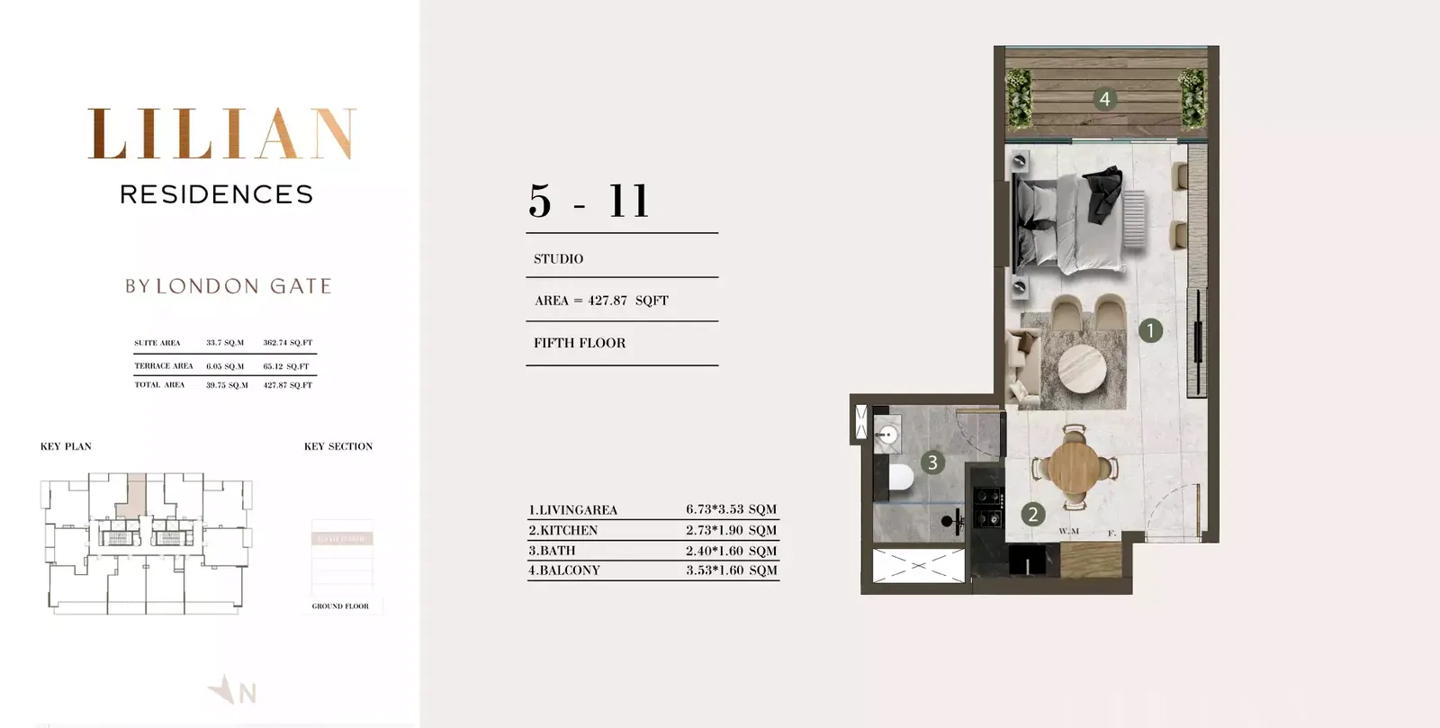 Lilian Residences: floorplan, photo 7 of 7