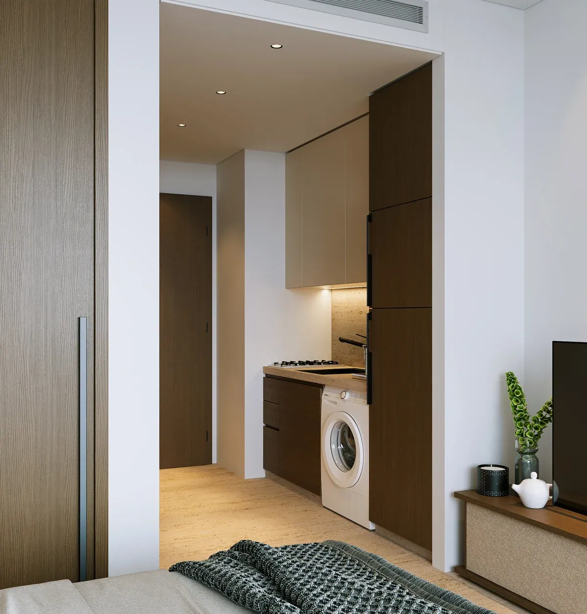 Santorini Residences by Loutraki: interior bedroom, photo 8 of 12