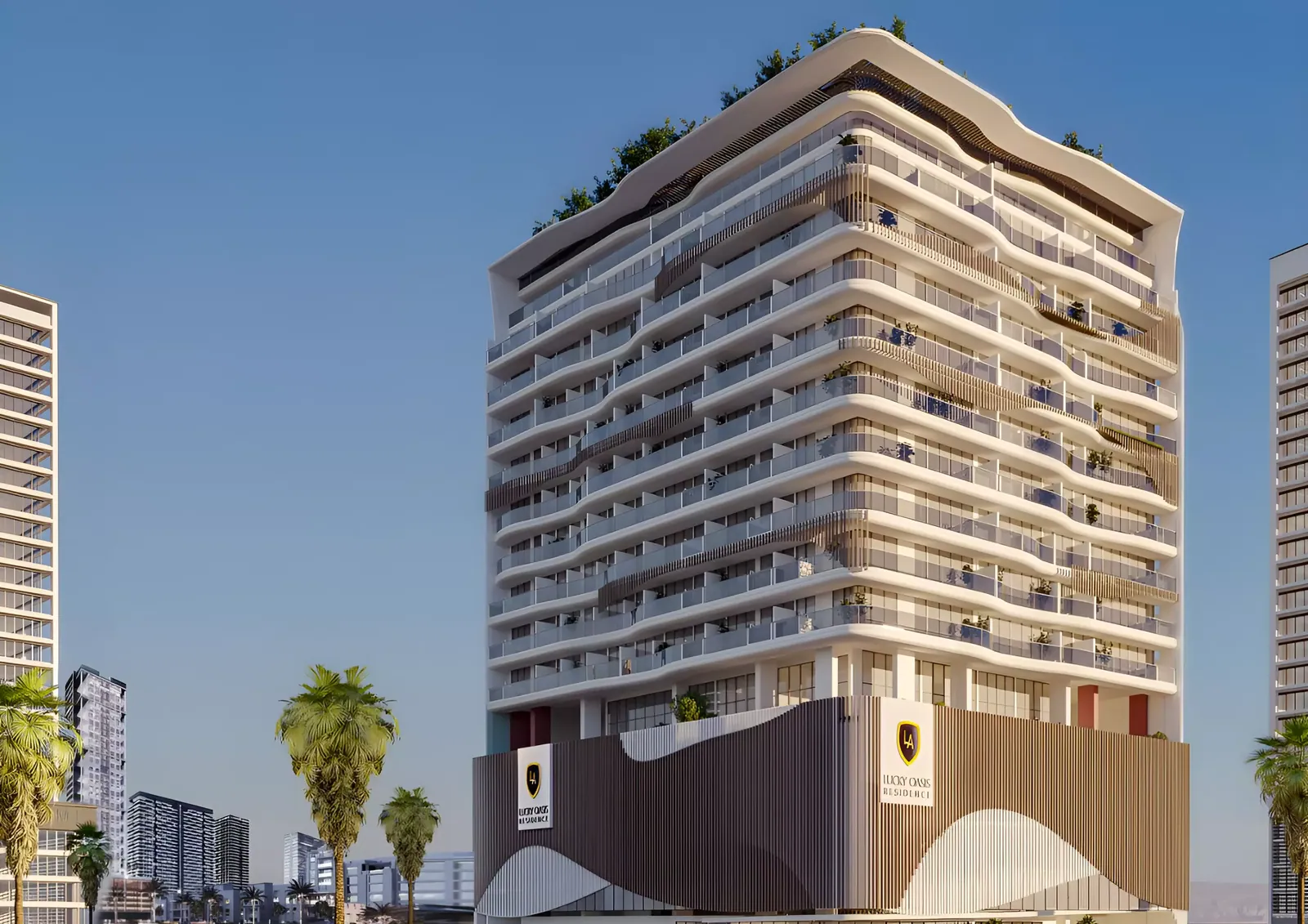Lucky Oasis Residence: exterior, photo 2 of 6