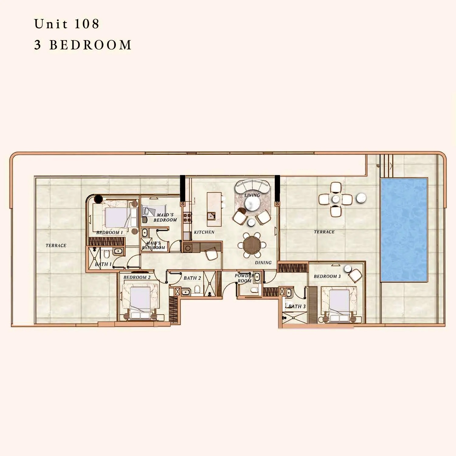La Clé by Maaia: floorplan, photo 11 of 12