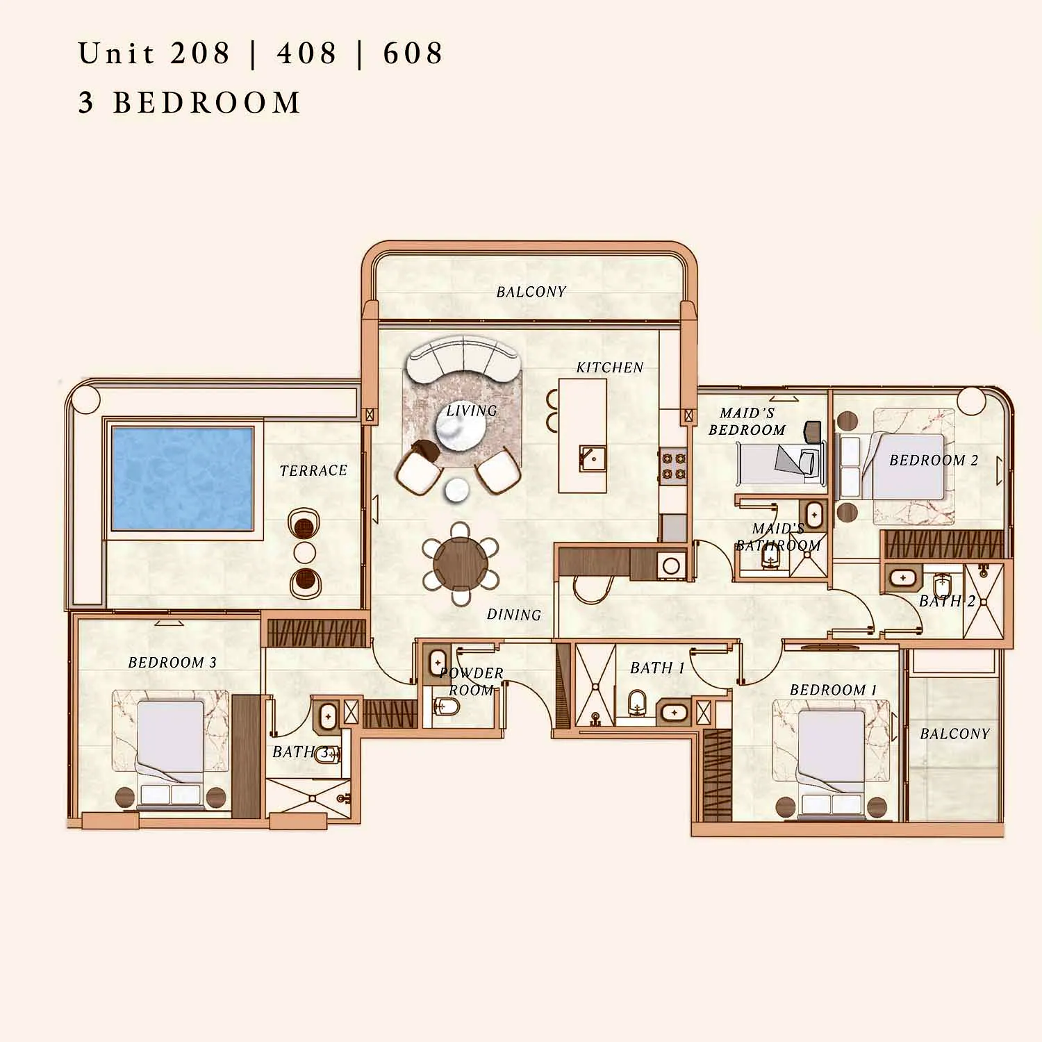 La Clé by Maaia: floorplan, photo 12 of 12