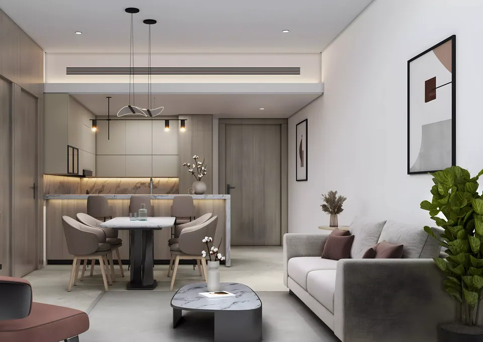 Aizel Tower: interior living, photo 4 of 8