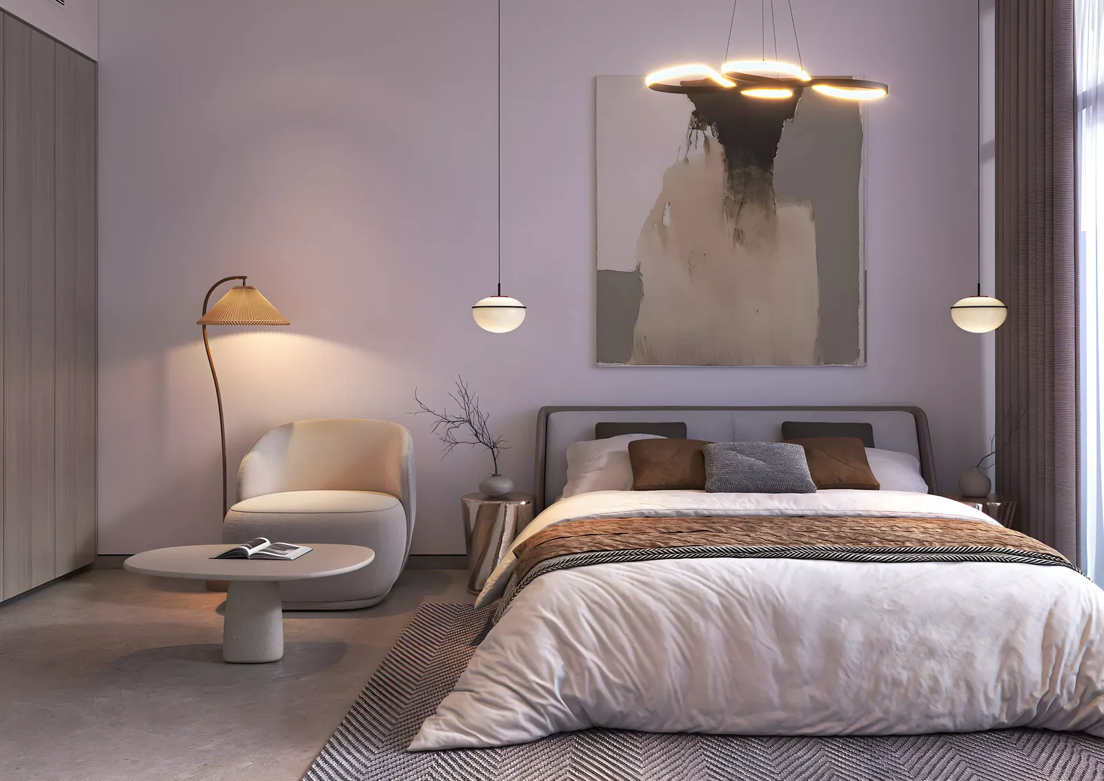 Aizel Tower: interior bedroom, photo 5 of 8