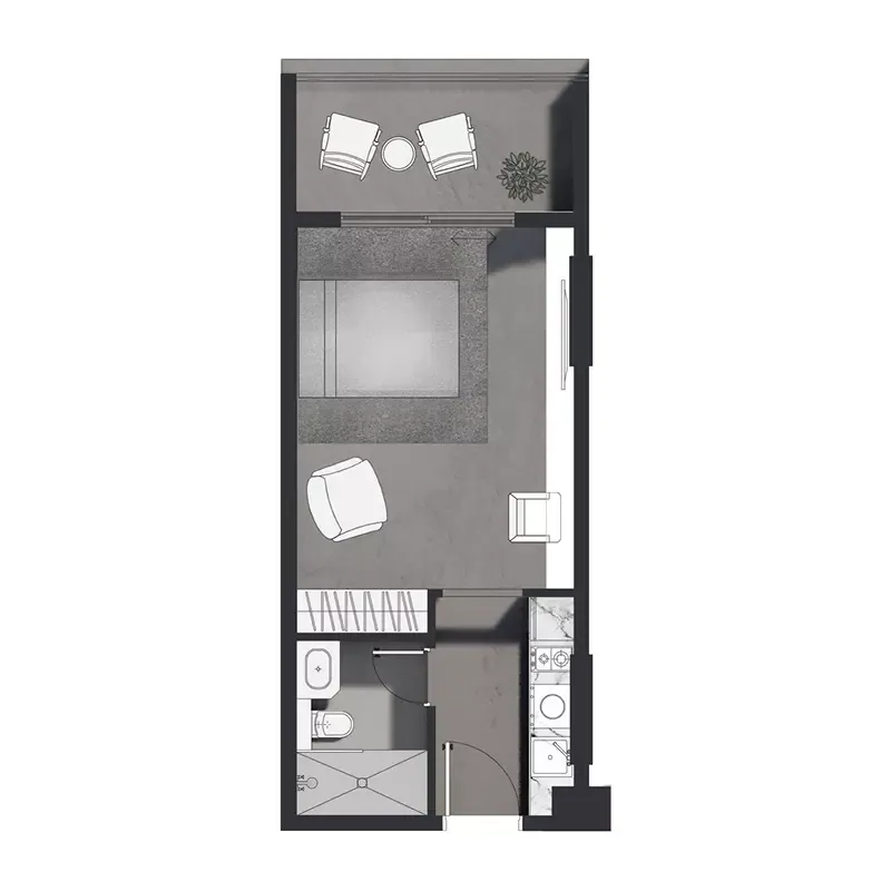 Aizel Tower: floorplan, photo 6 of 8