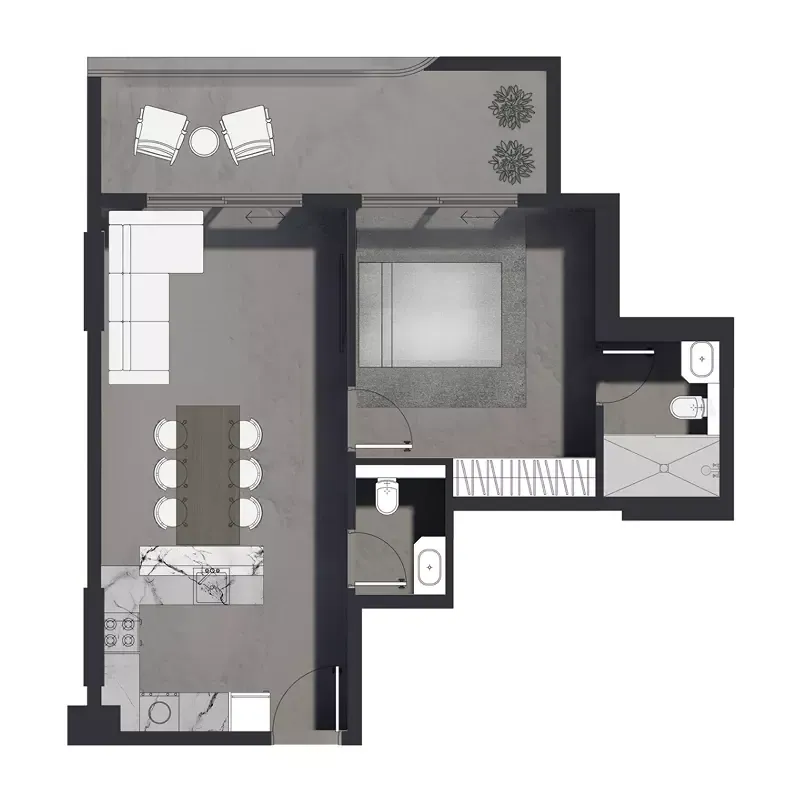 Aizel Tower: floorplan, photo 7 of 8