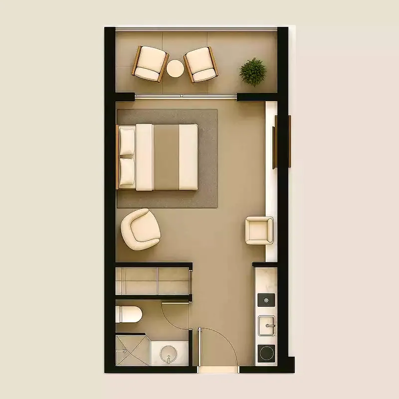 MAAK Residence: floorplan, photo 4 of 7