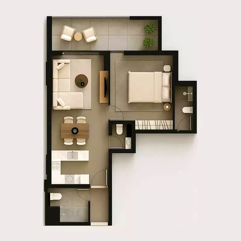 MAAK Residence: floorplan, photo 5 of 7