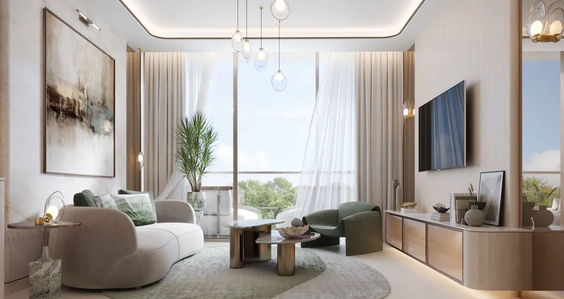 Flow Residences: interior living, photo 2 of 5