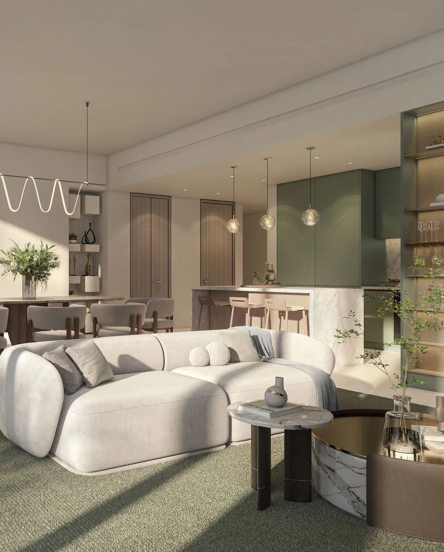 Cilia at Ghaf Woods: interior living, photo 4 of 12