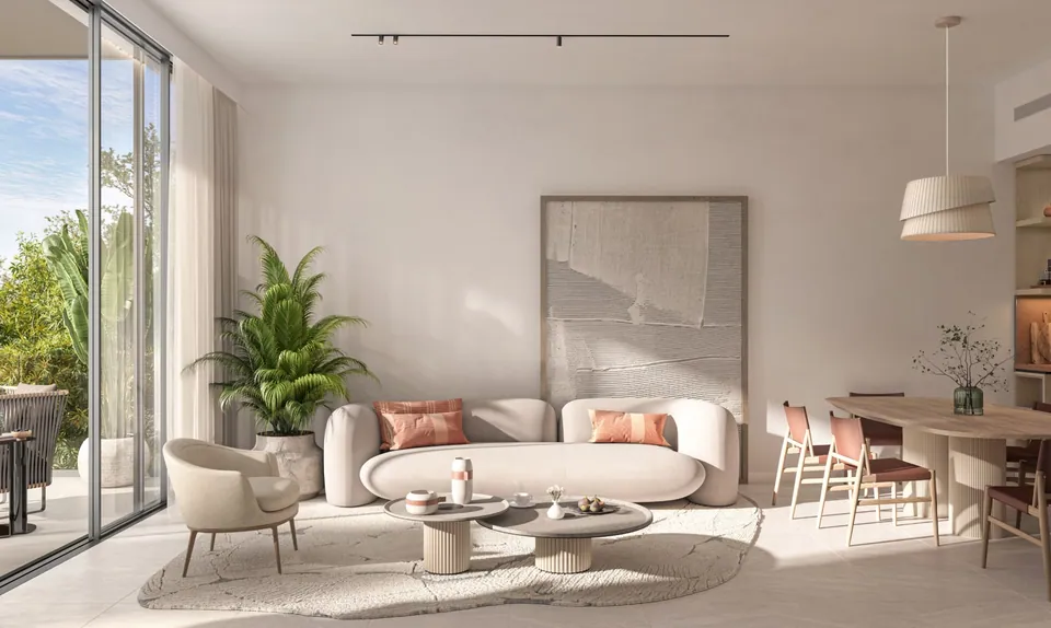 Lacina at Ghaf Woods: interior living, photo 5 of 12
