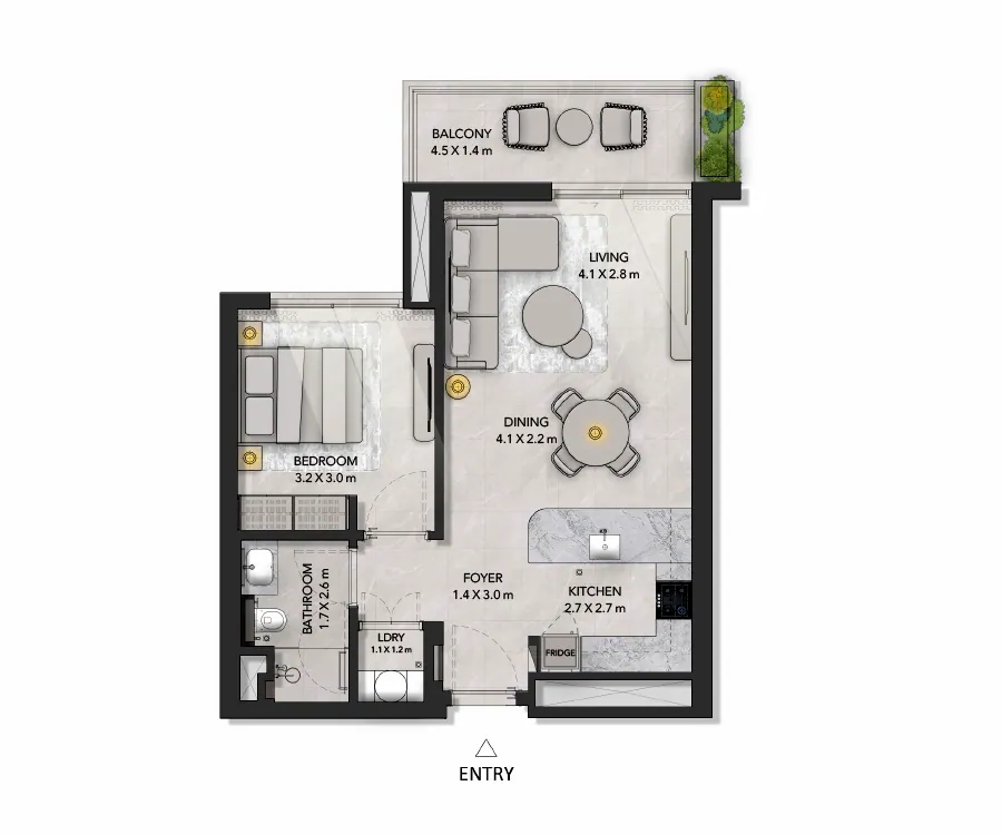 Lacina at Ghaf Woods: floorplan, photo 12 of 12