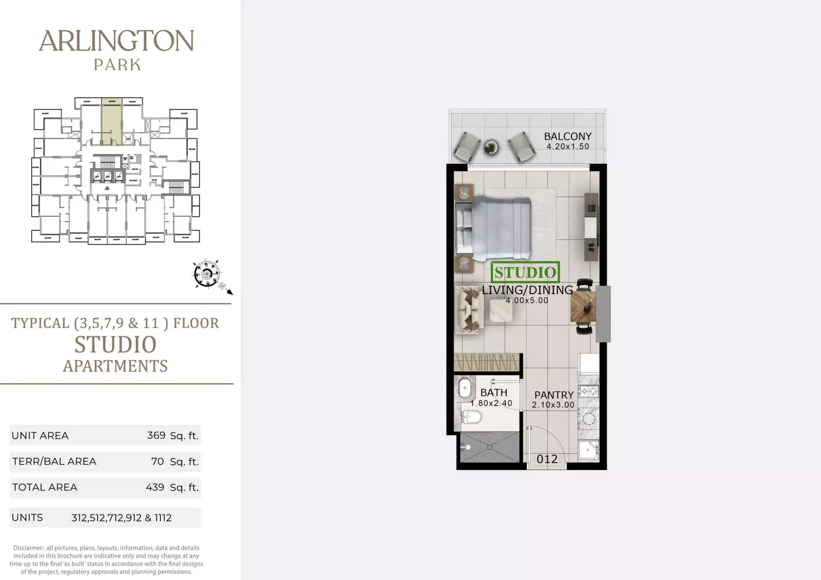 Arlington Park: floorplan, photo 10 of 12