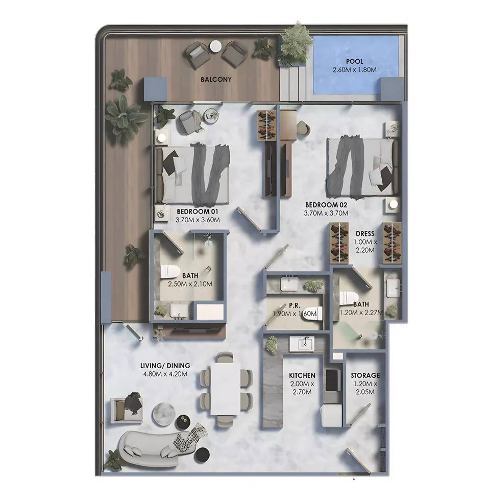 Marquis Vista: floorplan, photo 8 of 11
