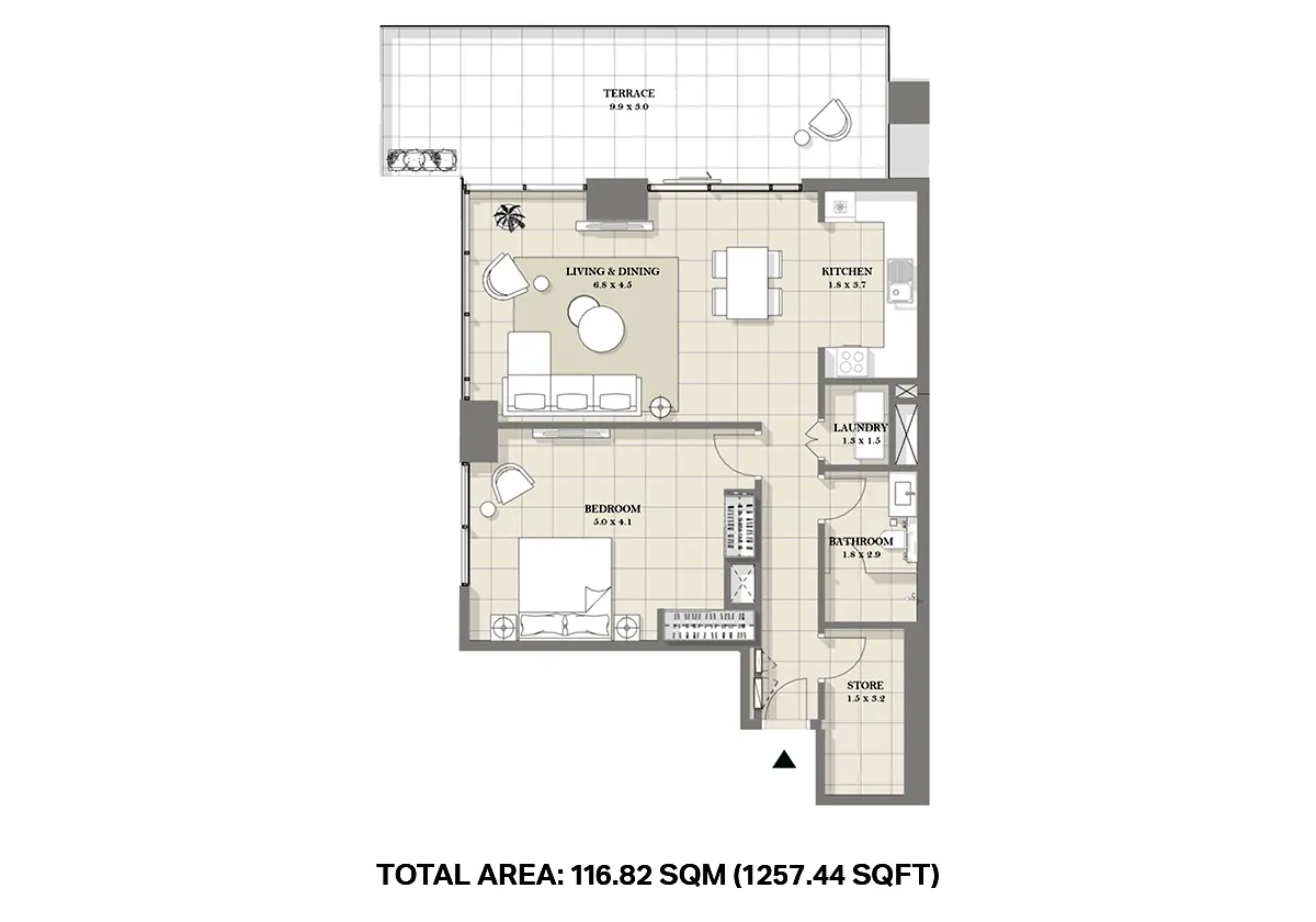 Bluewaters Bay: floorplan, photo 7 of 10