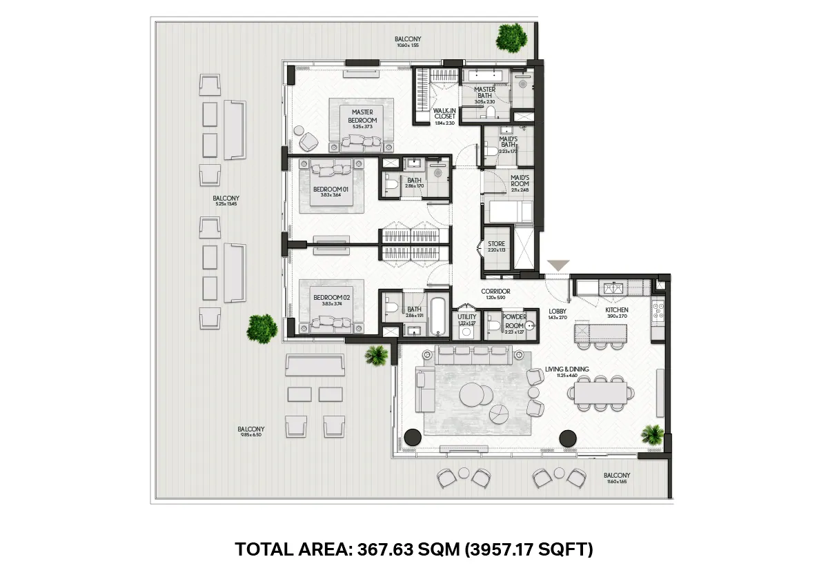 City Walk Northline: floorplan, photo 8 of 8