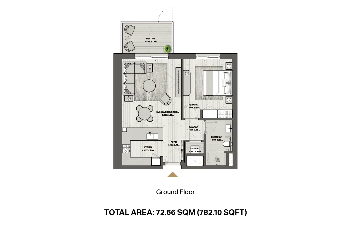 Riwa: floorplan, photo 6 of 9