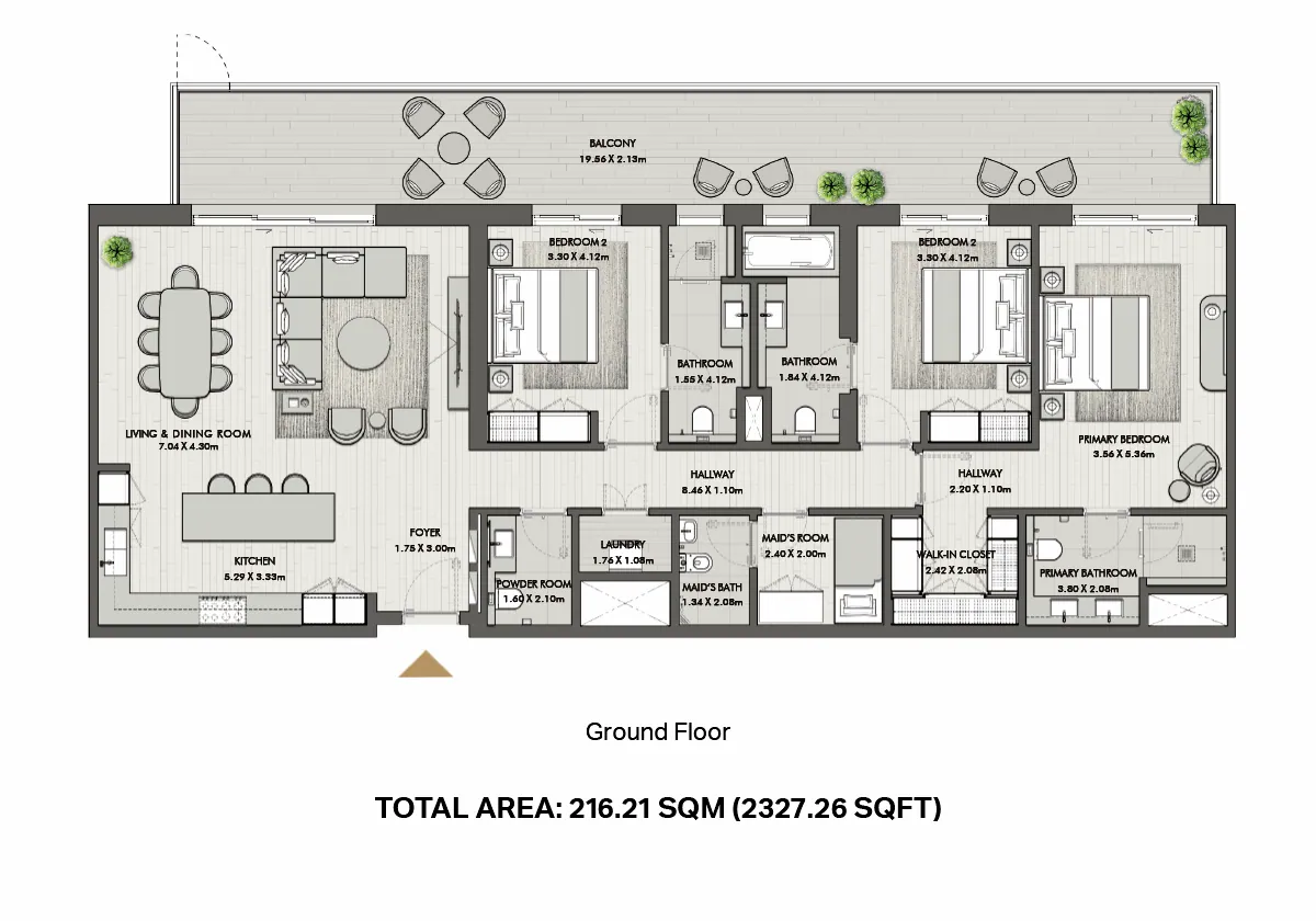 Riwa: floorplan, photo 8 of 9