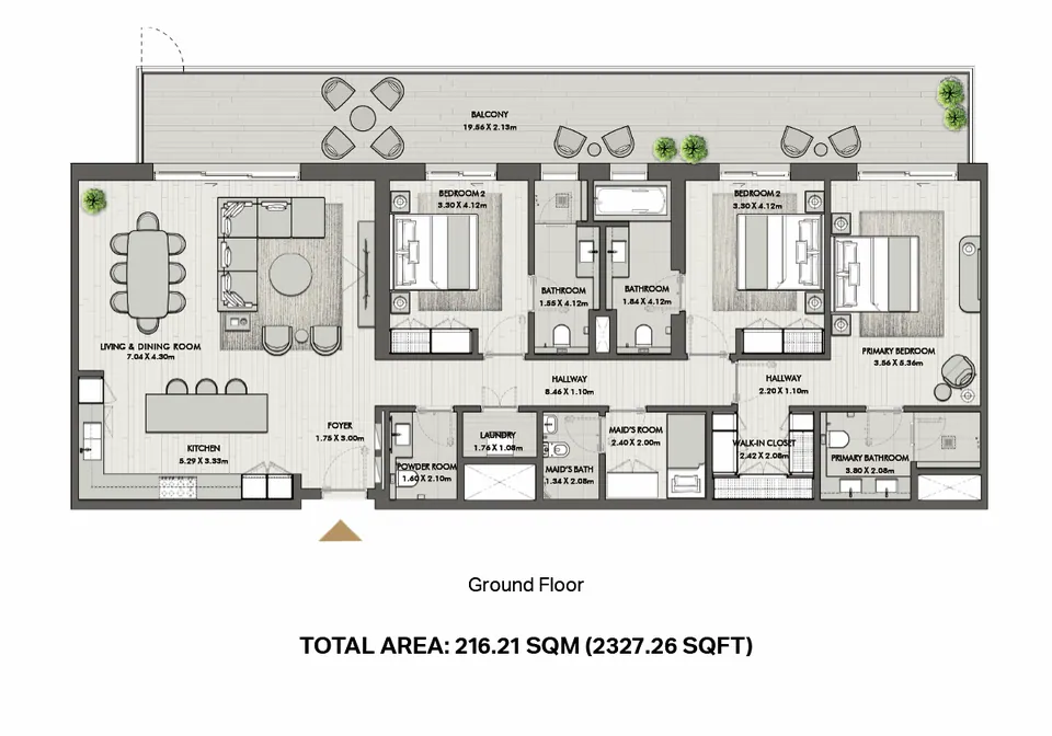 Riwa: floorplan, photo 8 of 9