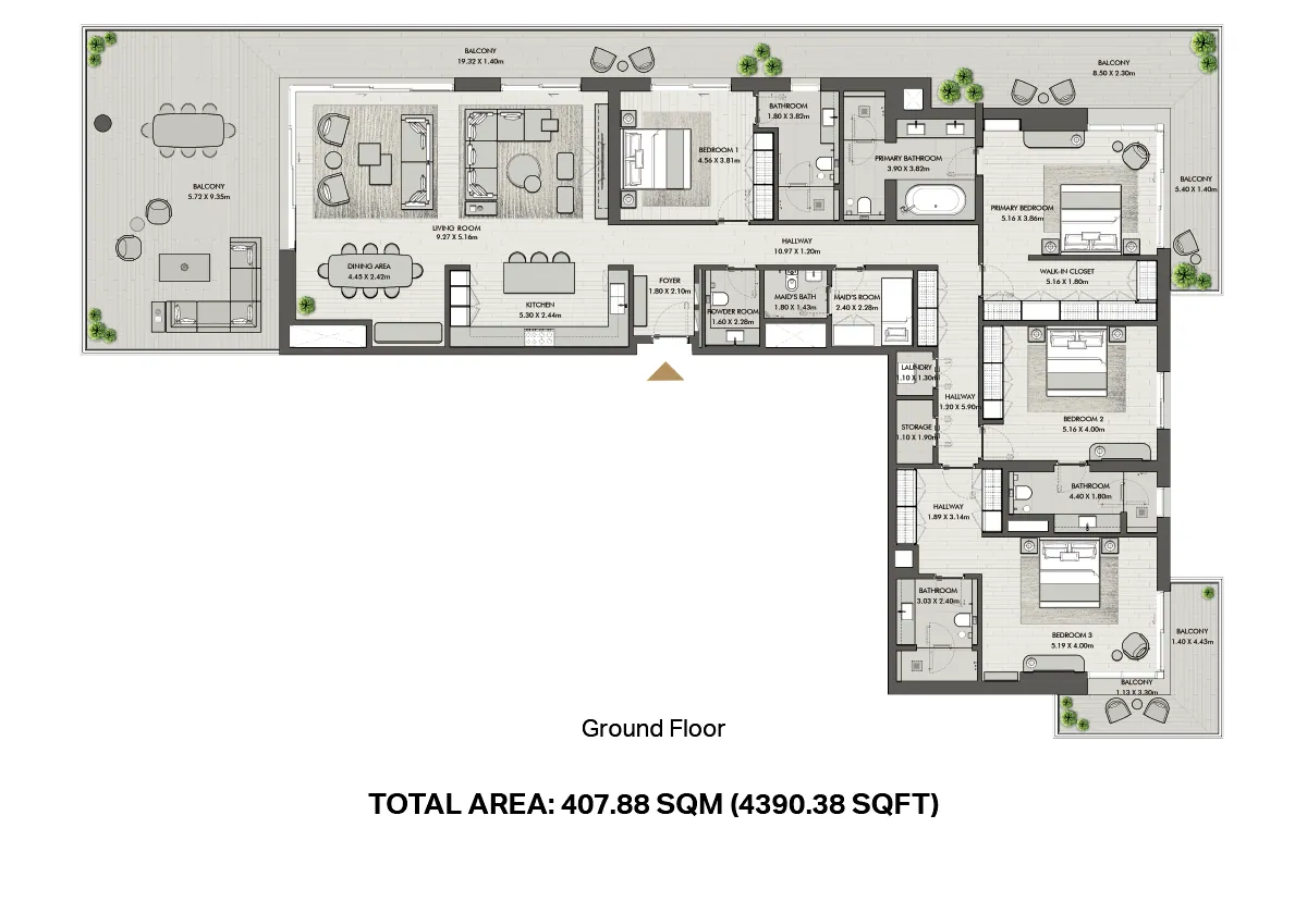 Riwa: floorplan, photo 9 of 9