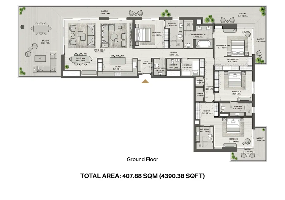 Riwa: floorplan, photo 9 of 9