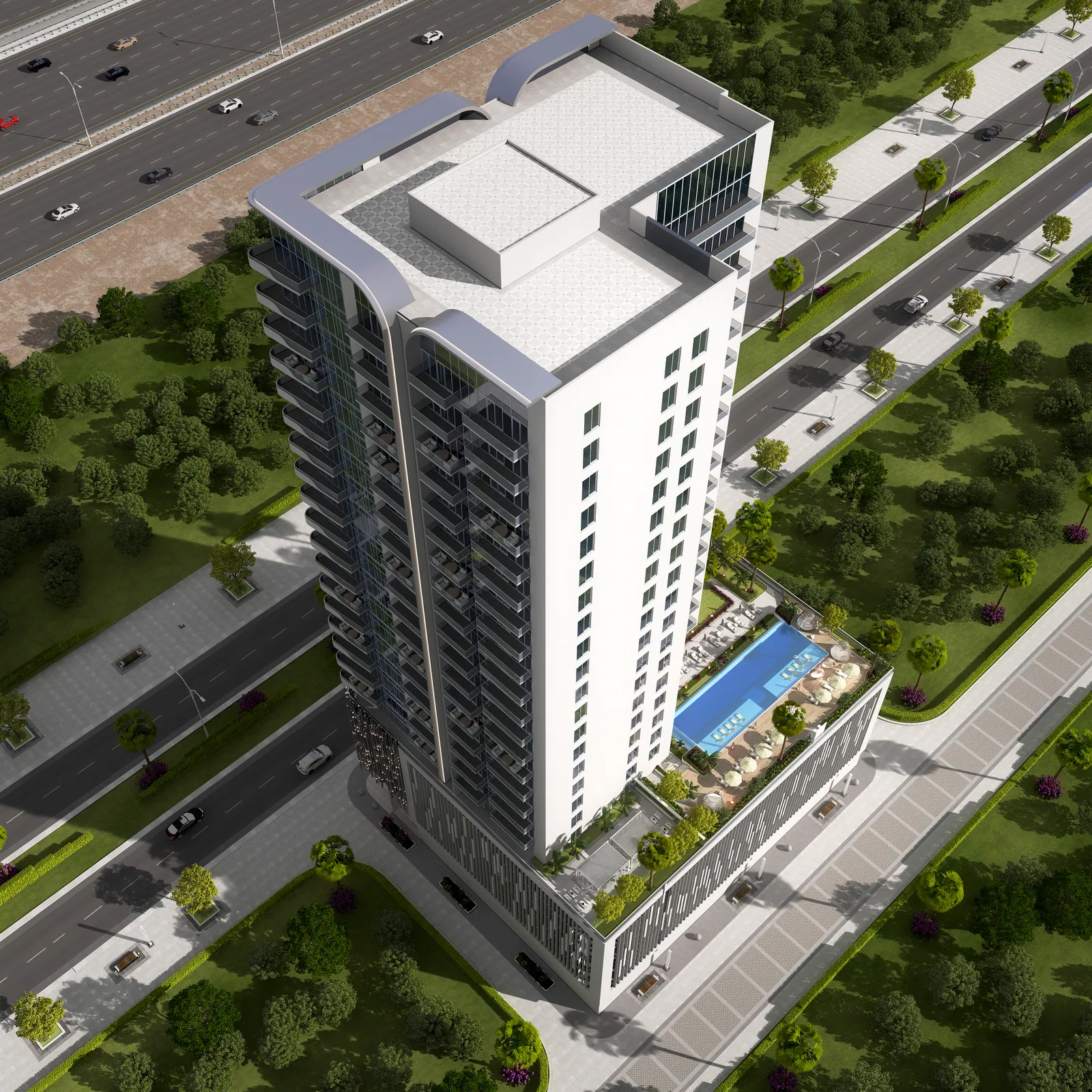 Leven Residences: aerial, photo 1 of 12