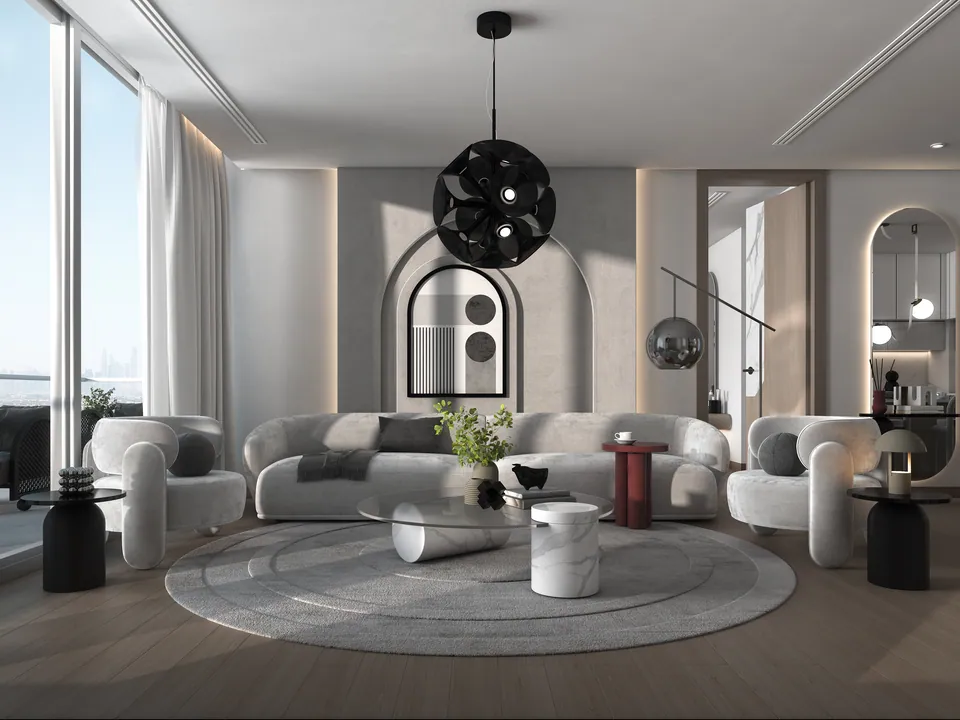 Leven Residences: interior living, photo 6 of 12