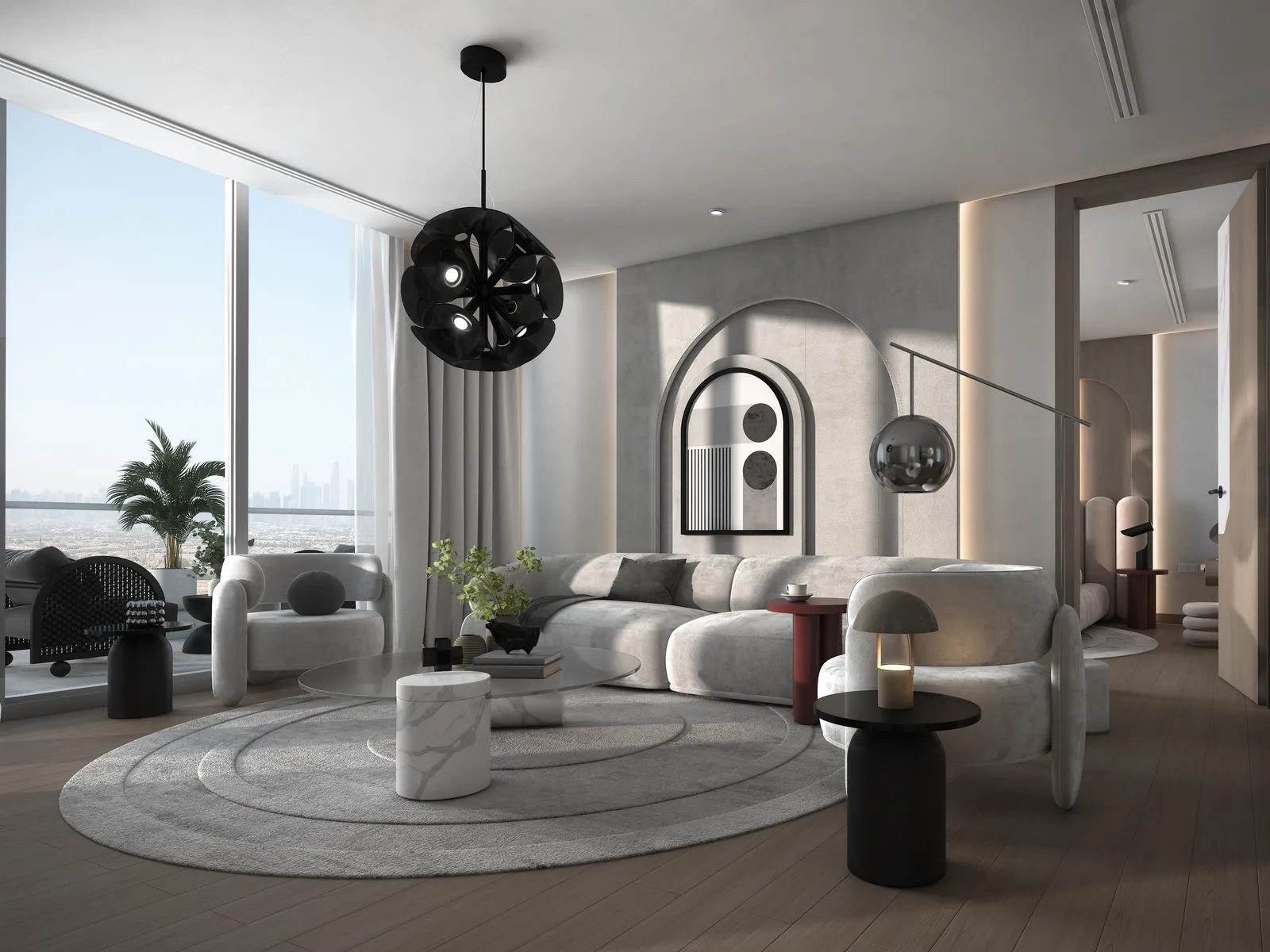 Leven Residences: interior living, photo 7 of 12
