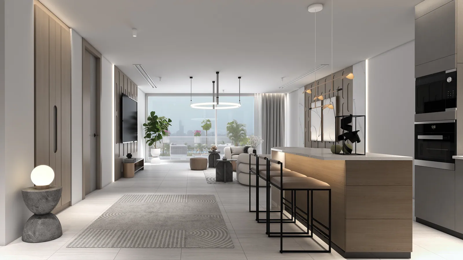The Vyne Residences: interior living, photo 3 of 12