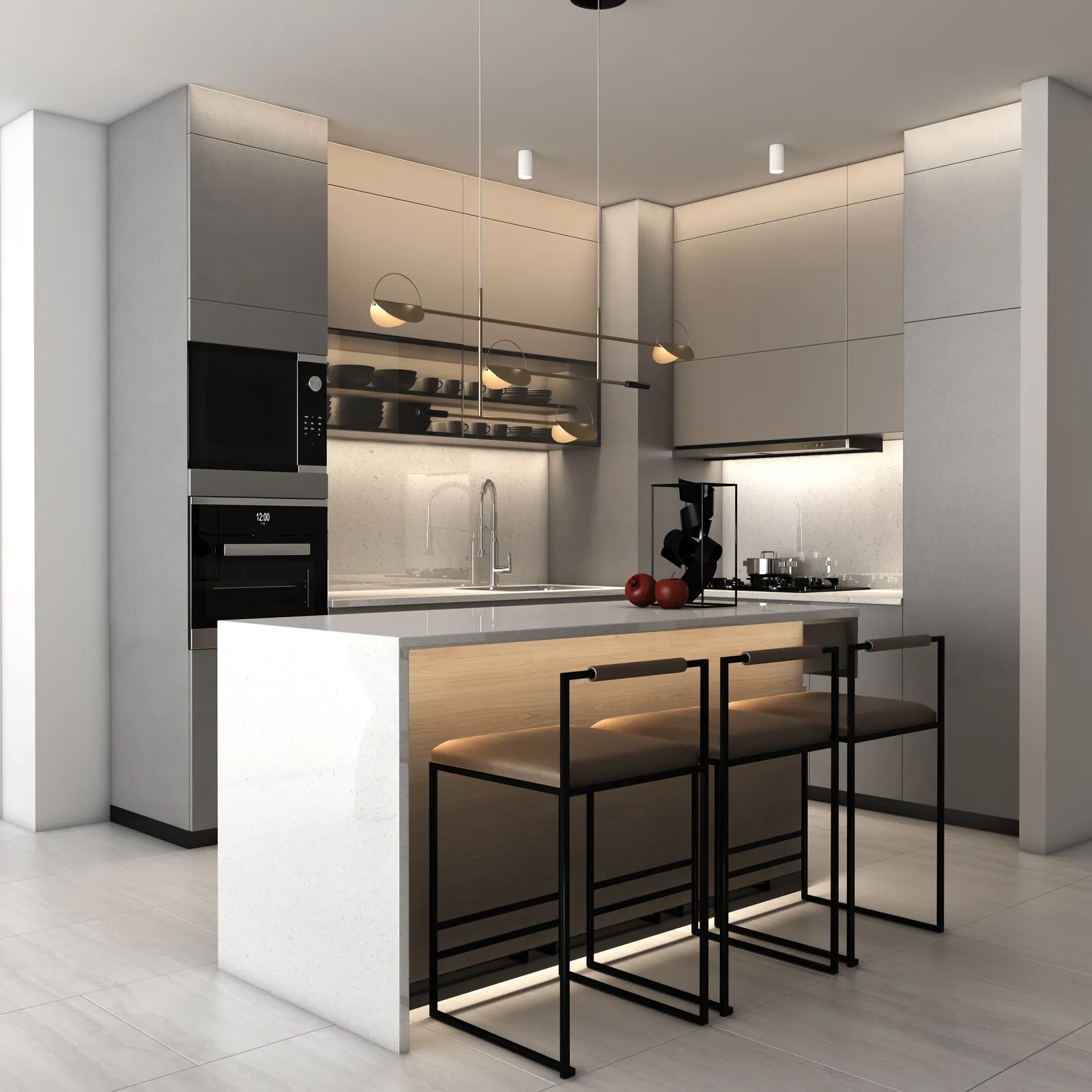 The Vyne Residences: interior kitchen, photo 6 of 12