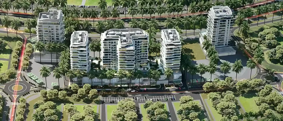 Edgewater Residences 3: aerial, photo 3 of 3