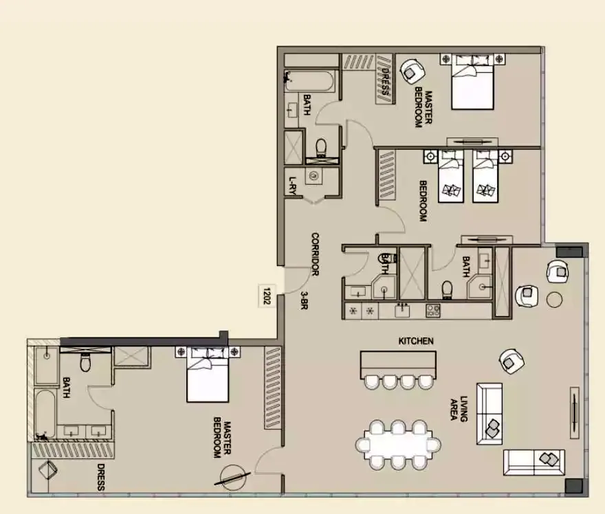 Edgewater Residences: floorplan, photo 7 of 9