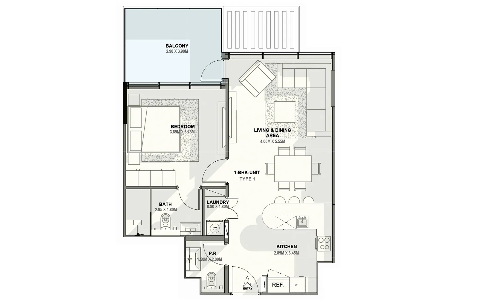Allegro Residences: floorplan, photo 11 of 12
