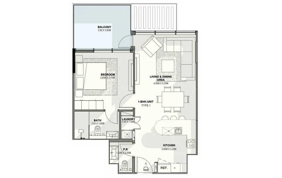 Allegro Residences: floorplan, photo 11 of 12