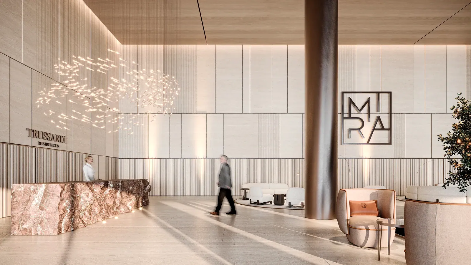Trussardi Residences Phase II: interior living, photo 9 of 12