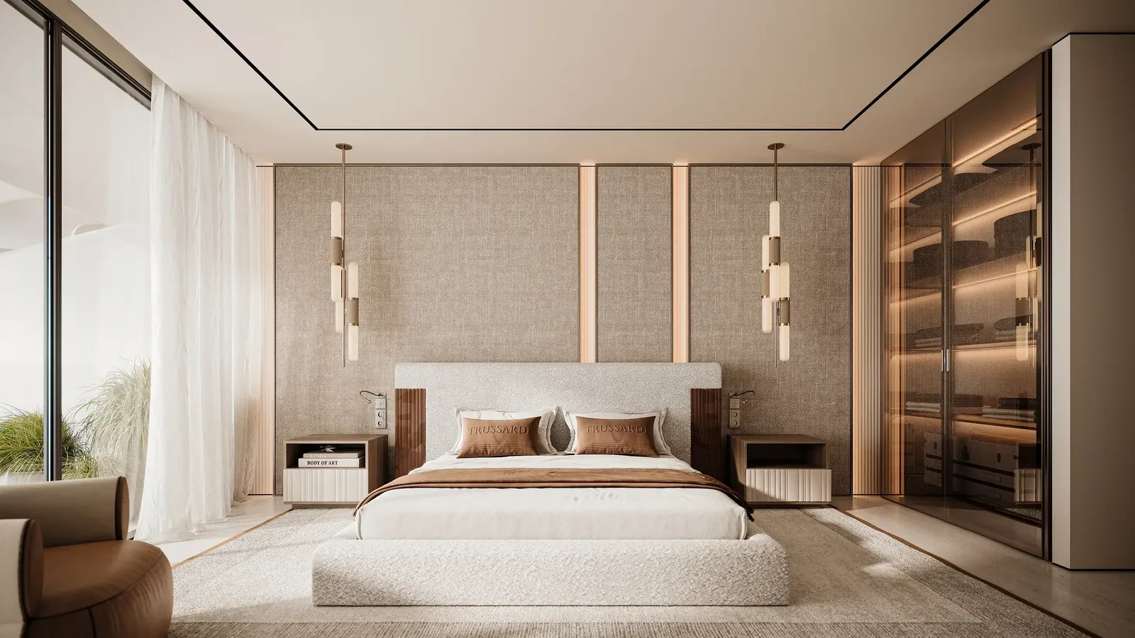 Trussardi Residences Phase II: interior bedroom, photo 11 of 12
