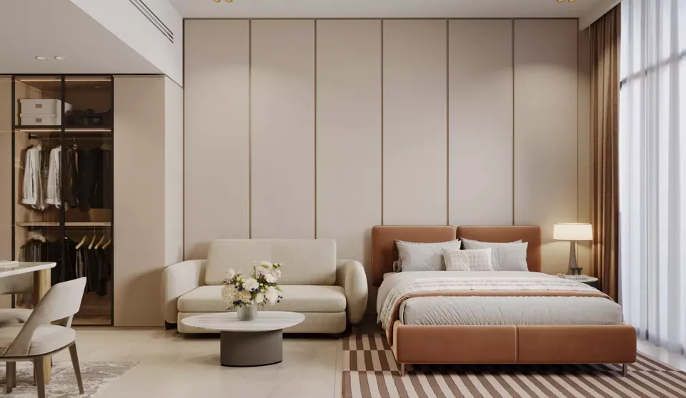 Almaan 101: interior bedroom, photo 2 of 9