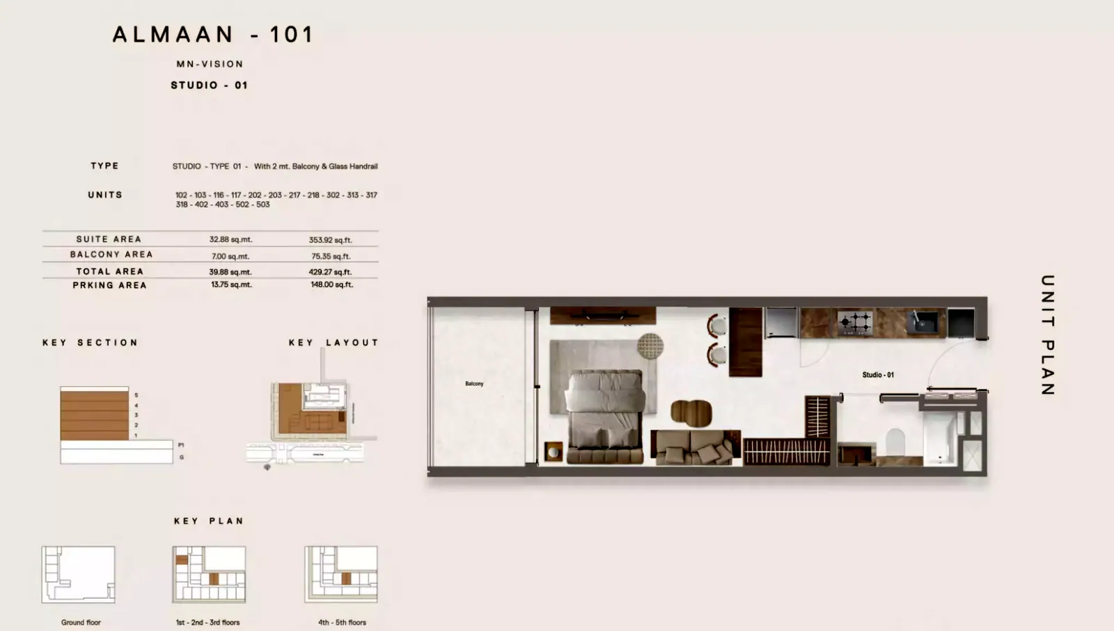 Almaan 101: floorplan, photo 7 of 9
