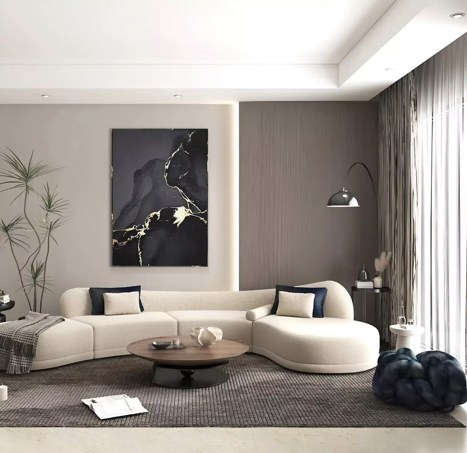 Symbolic Zen Residences: interior living, photo 7 of 12