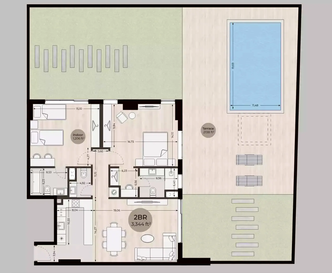 Sea Legend One by MVS: floorplan, photo 9 of 10