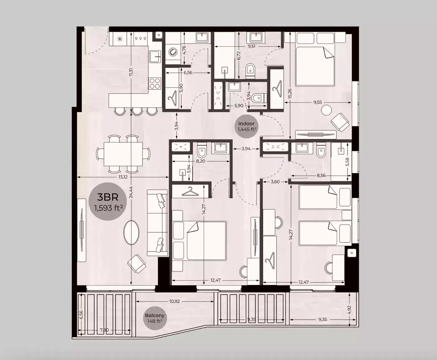 Sea Legend One by MVS: floorplan, photo 10 of 10
