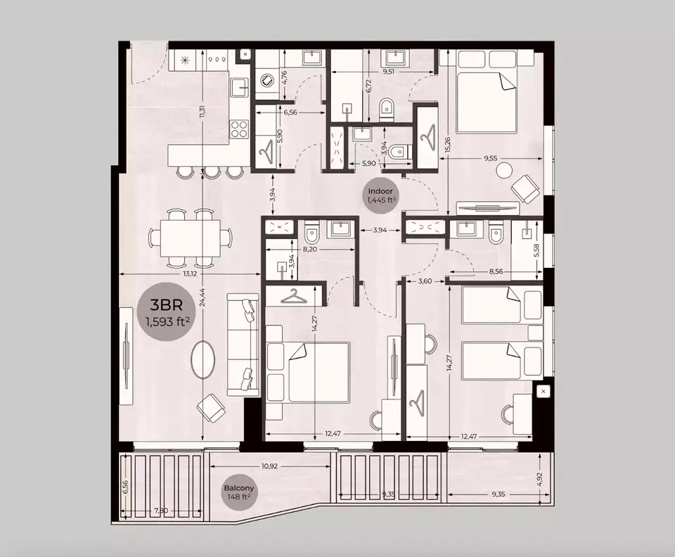 Sea Legend One by MVS: floorplan, photo 10 of 10