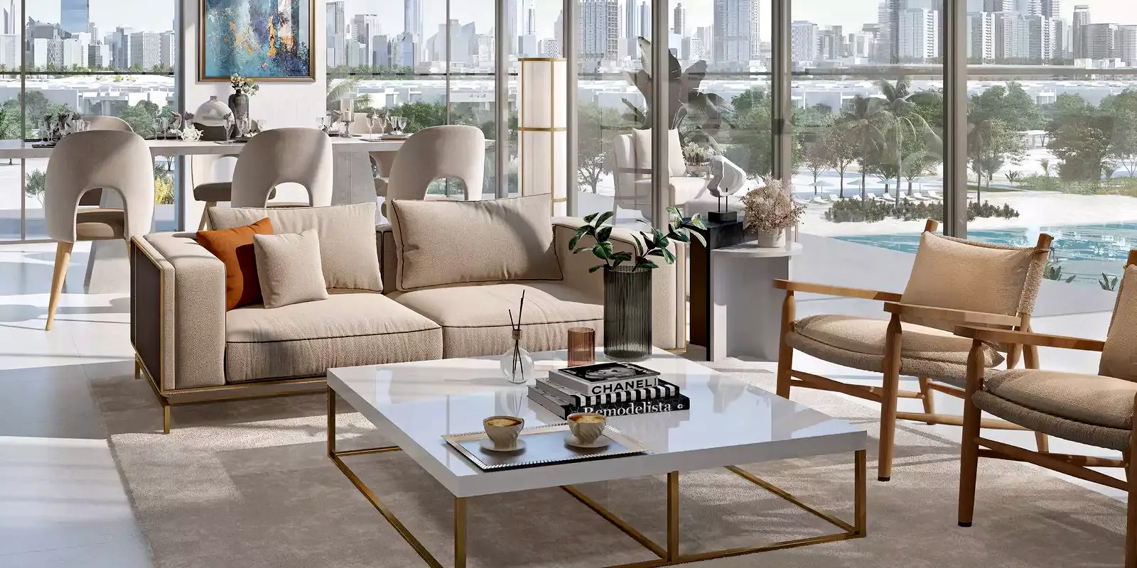 Naya at District One: interior living, photo 6 of 11