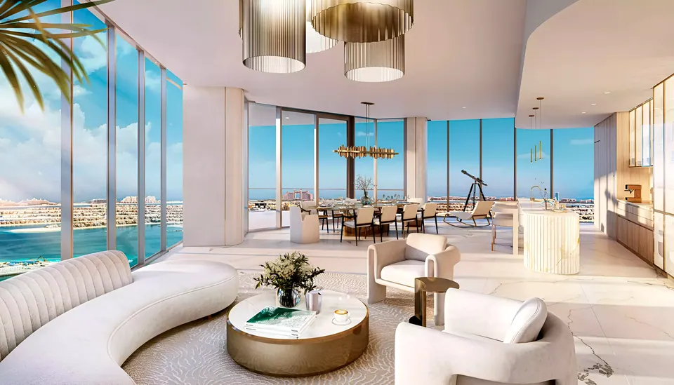 Palm Beach Towers 3: interior living, photo 5 of 12