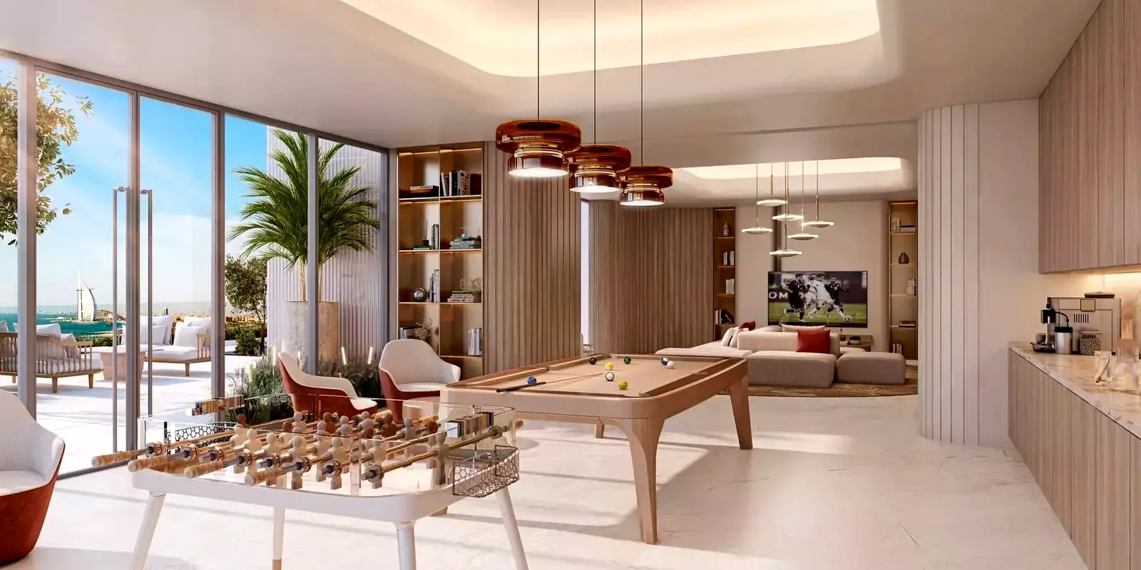 Palm Beach Towers 3: interior living, photo 7 of 12