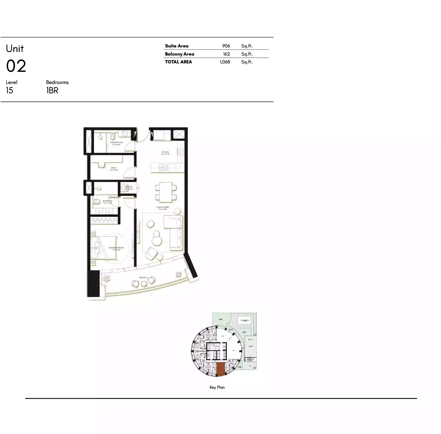 Palm Beach Towers 3: floorplan, photo 10 of 12