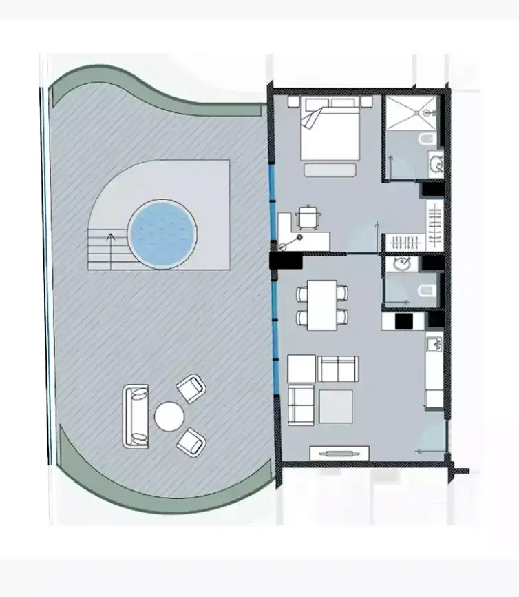 Next Coral: floorplan, photo 4 of 5