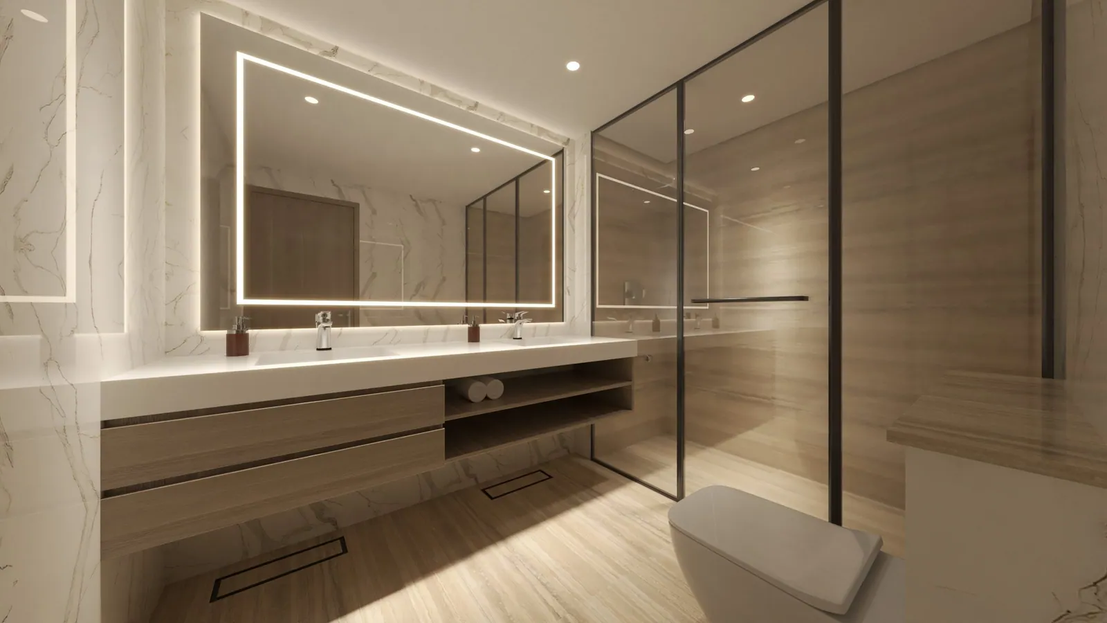 One by Nine: interior bathroom, photo 9 of 12
